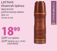 Lattafa Khamrah Qahwa dezodorant perfumowany unisex