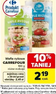 Wafle ryżowe CARREFOUR