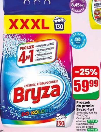 Proszek do prania Bryza 4w1