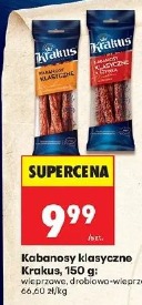 Kabanosy klasyczne Krakus