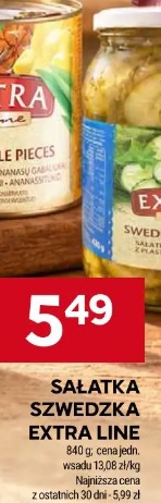 Sałatka szwedzka Extra Line