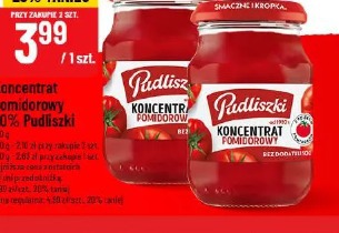 Koncentrat pomidorowy 30% Pudliszki