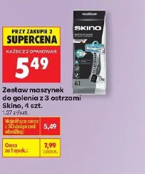 Zestaw maszynek do golenia z 3 ostrzami Skino