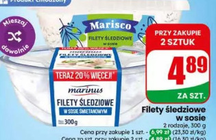 Filety śledziowe w sosie Marisco