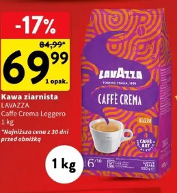 Kawa ziarnista Lavazza Caffe Crema Leggero