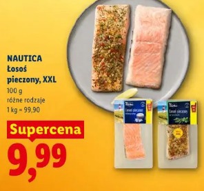 Nautica łosoś pieczony, XXL
