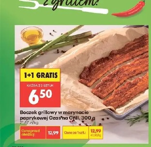 Boczek grillowy w marynacie paprykowej CzasNa Grill