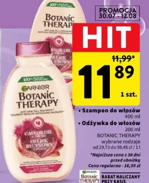 Szampon do włosów Botanic Therapy