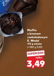 Muffin z kremem czekoladowym E. Wedel