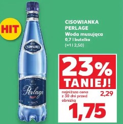 Cisowianka Perlage Woda musująca