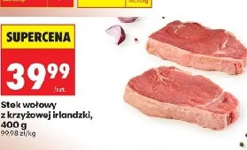 Stek wołowy z krzyżowej irlandzki