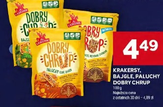 Krakery, bajgle, paluchy Dobry Chrup