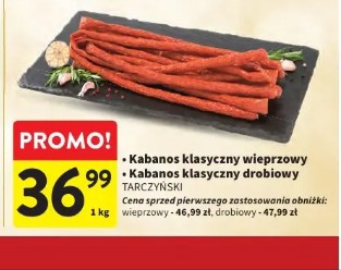 Kabanos klasyczny wieprzowy TARCZYŃSKI