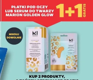 Płatki pod oczy lub serum do twarzy Marion Golden Glow