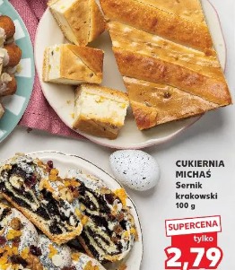 Sernik krakowski Cukiernia Michaś