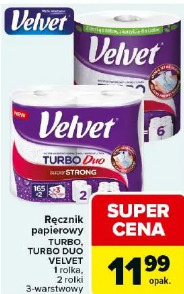 Ręcznik papierowy TURBO, TURBO DUO VELVET