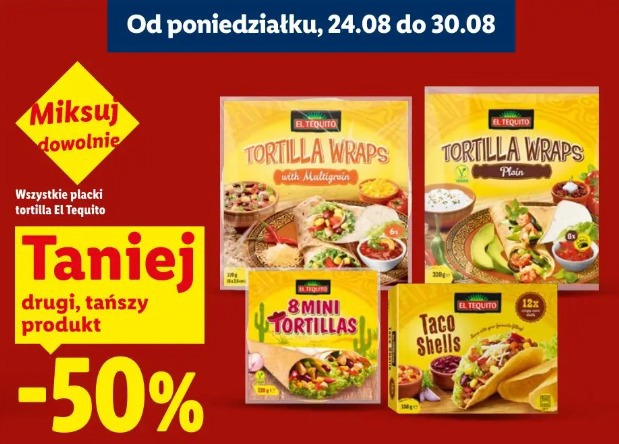 Placki tortilla El Tequito