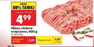 Mięso mielone wieprzowe