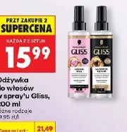 Odżywka do włosów w spray'u Gliss