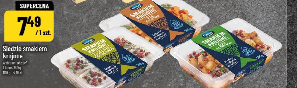 Śledzie smakiem krojone Lisner