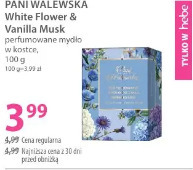 Pani Walewska White Flower & Vanilla Musk perfumowane mydło w kostce