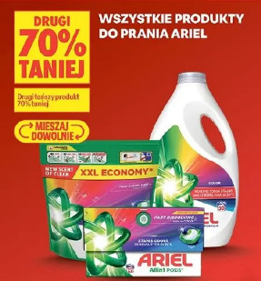 Wszystkie produkty do prania Ariel