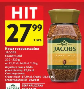 Kawa rozpuszczalna Jacobs Cronat Gold