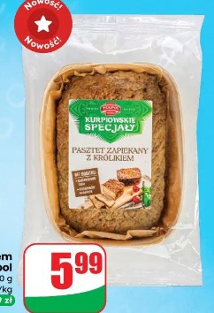 Pasztet zapiekany z królikiem Pekpol