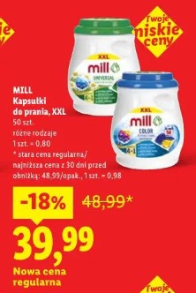 Mill Kapsułki do prania XXL
