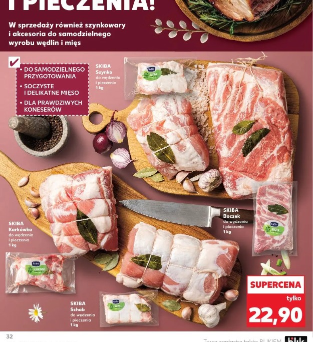 Skiba Schab do wędzenia i pieczenia