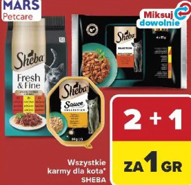 Wszystkie karmy dla kota Sheba