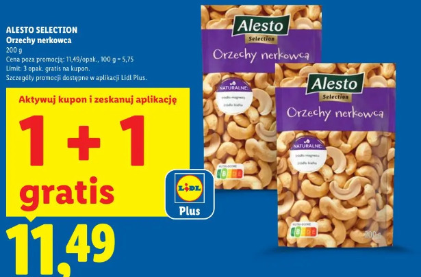 Alesto Selection Orzechy nerkowca