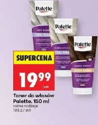 Toner do włosów Palette