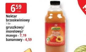 Nektar brzoskwiniowy/gruszkowy/morelowy/mango/bananowy Jafaden