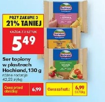 Ser topiony w plastrach Hochland