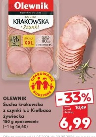 Olewnik Sucha krakowska z szynki lub kiełbasa żywiecka
