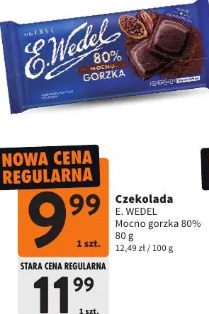 Czekolada E. Wedel mocno gorzka 80%