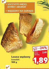 Leszcz wędzony kawałek