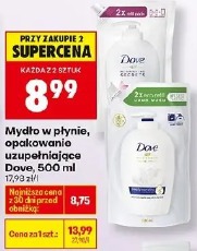 Dove mydło w płynie, opakowanie uzupełniające