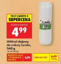 Wkład olejowy do zniczy Lumia, 340 g