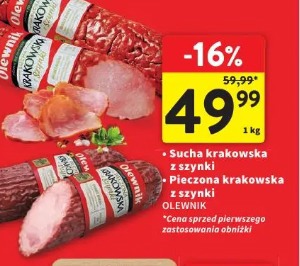 Sucha krakowska z szynki OLEWNIK