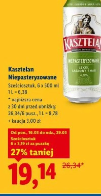 Kasztelan Niepasteryzowane