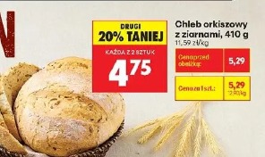 Chleb orkiszowy z ziarnami
