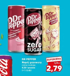 Dr Pepper Napój gazowany różne rodzaje