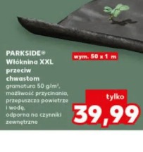 Parkside Włóknina XXL przeciw chwastom
