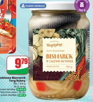 Płaty śledziowe Bismarck Targ Rybny