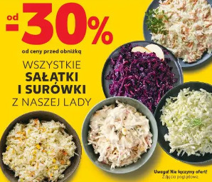 Wszystkie sałatki i surówki z naszej lady
