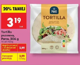 Tortilla pszenna Pano
