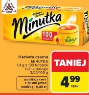Herbata czarna Minutka