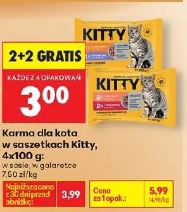 Kitty Karma dla kota w saszetkach Kitty, 4x100 g